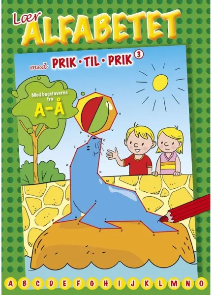 Lär alfabetet med prick till prick (Sjölejon) - Hobby - häfte